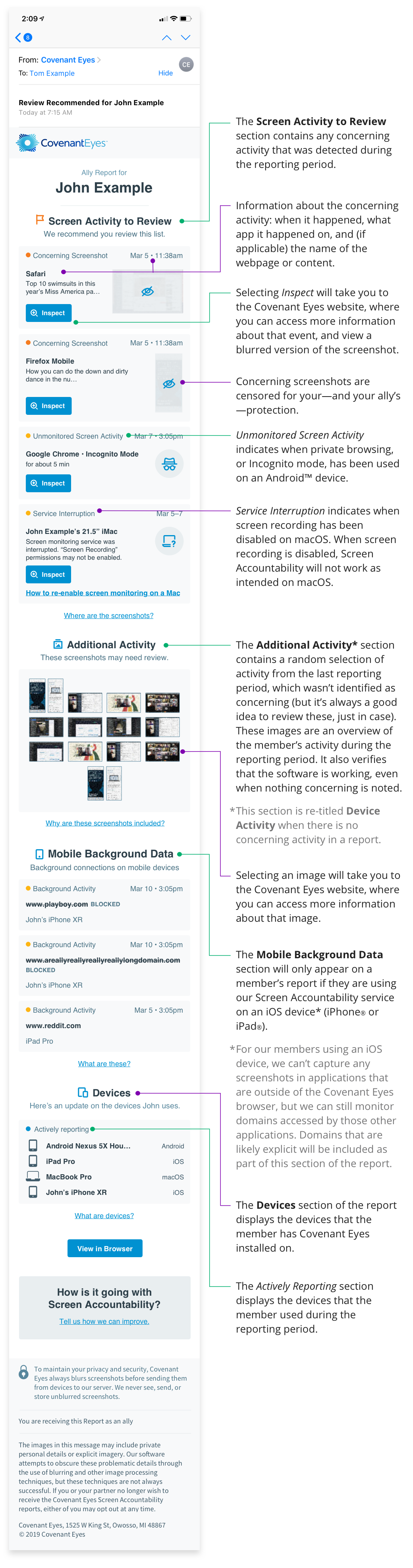WebChaver » Understanding Reports